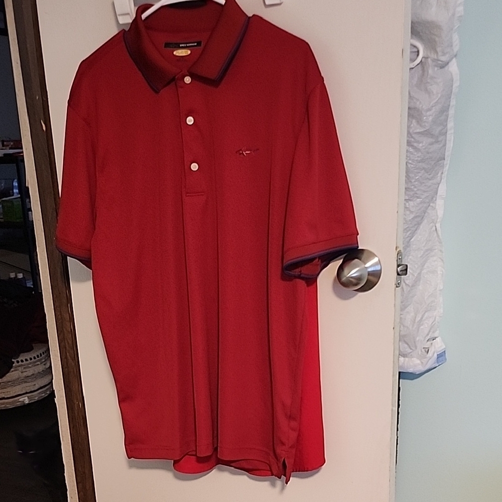 Greg Norman Mens Golf Shirt Size Large (#3684)